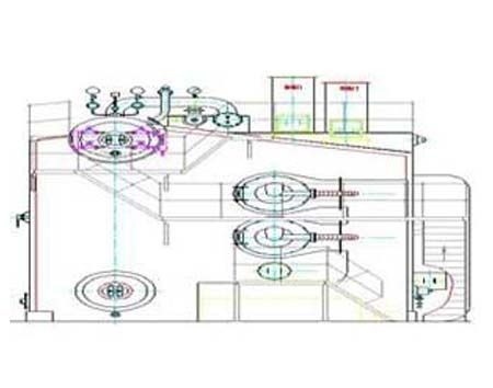 SZS系列燃油燃?xì)忮仩t鍋爐結(jié)構(gòu)