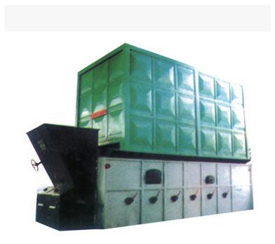 臥式燃煤鏈條爐排導熱油鍋爐(圖1)